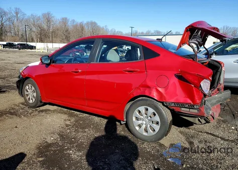 2016 Hyundai Accent Se z USA, uszkodzony, nr VIN KMHCT4AE6GU073684